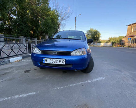 Синий ВАЗ Калина, объемом двигателя 1.6 л и пробегом 162 тыс. км за 2800 $, фото 2 на Automoto.ua