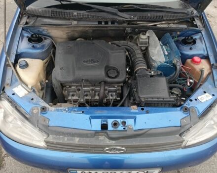 Синий ВАЗ Калина, объемом двигателя 1.6 л и пробегом 265 тыс. км за 2100 $, фото 14 на Automoto.ua