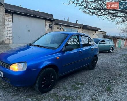 Синий ВАЗ Калина, объемом двигателя 1.6 л и пробегом 320 тыс. км за 2400 $, фото 4 на Automoto.ua