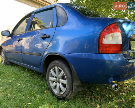Синий ВАЗ Калина, объемом двигателя 1.6 л и пробегом 135 тыс. км за 2400 $, фото 4 на Automoto.ua