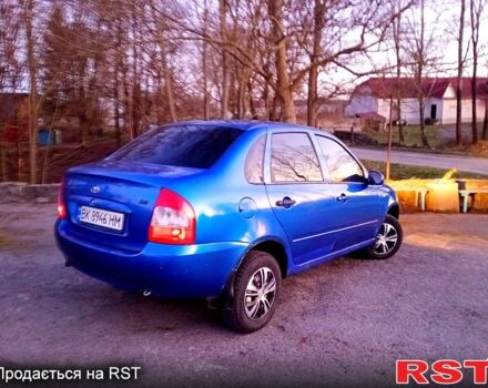 Синий ВАЗ Kalina, объемом двигателя 1.6 л и пробегом 215 тыс. км за 1750 $, фото 4 на Automoto.ua
