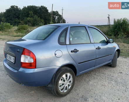 Синий ВАЗ Калина, объемом двигателя 1.6 л и пробегом 127 тыс. км за 2450 $, фото 5 на Automoto.ua