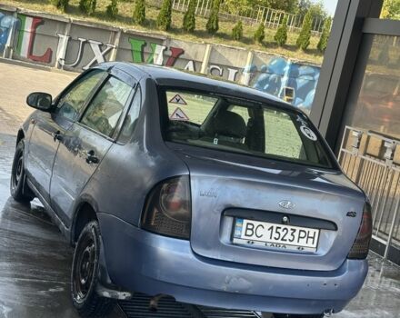 Синий ВАЗ Калина, объемом двигателя 1.6 л и пробегом 170 тыс. км за 950 $, фото 4 на Automoto.ua