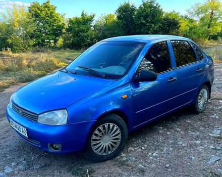 Синий ВАЗ Kalina, объемом двигателя 1.6 л и пробегом 300 тыс. км за 2350 $, фото 8 на Automoto.ua