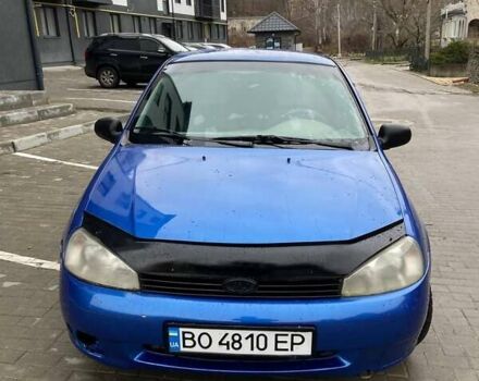 Синий ВАЗ Калина, объемом двигателя 1.6 л и пробегом 130 тыс. км за 2100 $, фото 4 на Automoto.ua