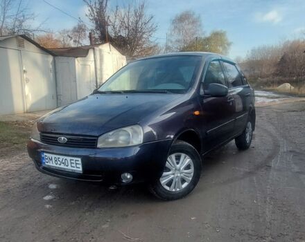 Синій ВАЗ Калина, об'ємом двигуна 1.6 л та пробігом 193 тис. км за 1650 $, фото 1 на Automoto.ua