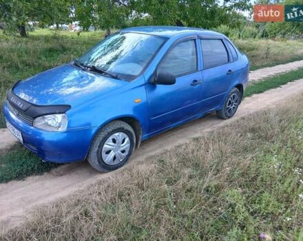 Синий ВАЗ Калина, объемом двигателя 1.6 л и пробегом 150 тыс. км за 1350 $, фото 5 на Automoto.ua