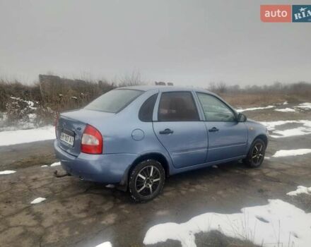 Синий ВАЗ Калина, объемом двигателя 1.6 л и пробегом 257 тыс. км за 1400 $, фото 4 на Automoto.ua