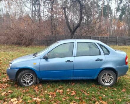 Синій ВАЗ Калина, об'ємом двигуна 1.6 л та пробігом 110 тис. км за 1200 $, фото 8 на Automoto.ua