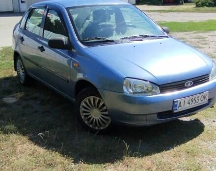 Синий ВАЗ Калина, объемом двигателя 1.6 л и пробегом 95 тыс. км за 2100 $, фото 3 на Automoto.ua