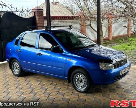 Синий ВАЗ Kalina, объемом двигателя 16 л и пробегом 83 тыс. км за 2600 $, фото 1 на Automoto.ua
