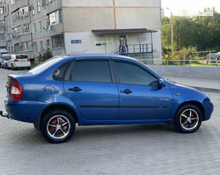 Синий ВАЗ Калина, объемом двигателя 1.6 л и пробегом 183 тыс. км за 2500 $, фото 11 на Automoto.ua