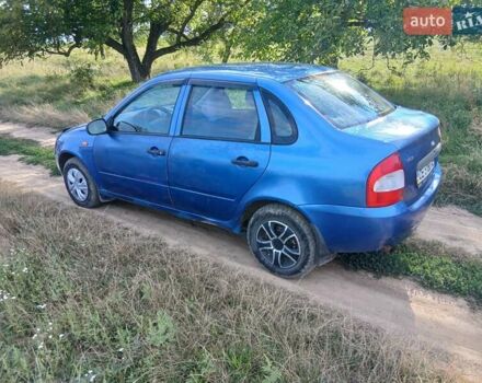 Синий ВАЗ Калина, объемом двигателя 1.6 л и пробегом 150 тыс. км за 1350 $, фото 1 на Automoto.ua