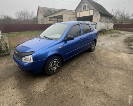 Синий ВАЗ Калина, объемом двигателя 1.6 л и пробегом 219 тыс. км за 2300 $, фото 2 на Automoto.ua