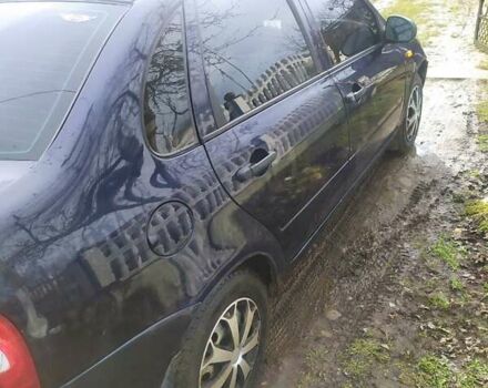 Синий ВАЗ Калина, объемом двигателя 1.6 л и пробегом 170 тыс. км за 2400 $, фото 4 на Automoto.ua