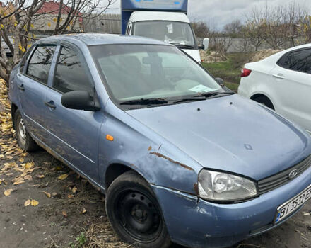 Синий ВАЗ Калина, объемом двигателя 1.6 л и пробегом 240 тыс. км за 1200 $, фото 1 на Automoto.ua