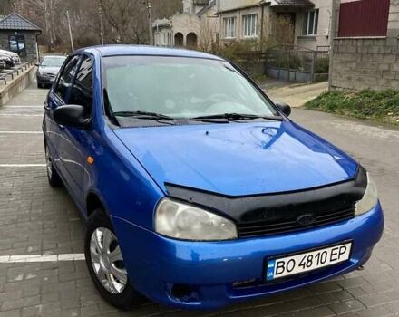 Синий ВАЗ Калина, объемом двигателя 1.6 л и пробегом 130 тыс. км за 2100 $, фото 6 на Automoto.ua