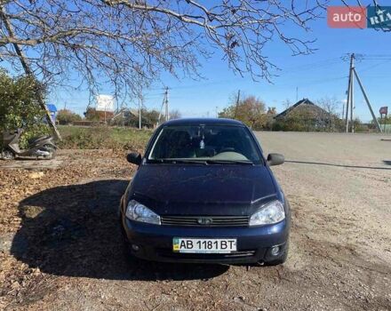 Синий ВАЗ Калина, объемом двигателя 1.6 л и пробегом 208 тыс. км за 1800 $, фото 1 на Automoto.ua