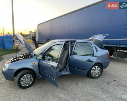 Синий ВАЗ Калина, объемом двигателя 1.6 л и пробегом 127 тыс. км за 2450 $, фото 9 на Automoto.ua