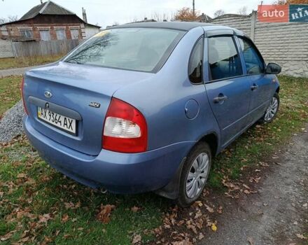 Синий ВАЗ Калина, объемом двигателя 1.6 л и пробегом 116 тыс. км за 2100 $, фото 7 на Automoto.ua