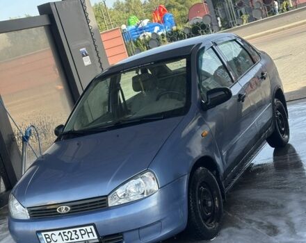 Синий ВАЗ Калина, объемом двигателя 1.6 л и пробегом 170 тыс. км за 950 $, фото 1 на Automoto.ua