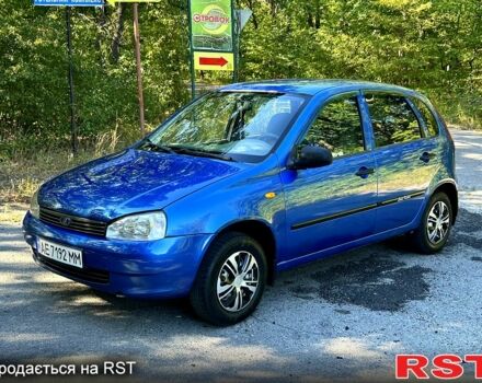Синий ВАЗ Kalina, объемом двигателя 1.6 л и пробегом 160 тыс. км за 2100 $, фото 5 на Automoto.ua