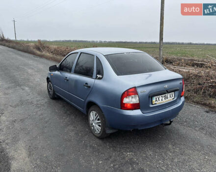 Синий ВАЗ Калина, объемом двигателя 1.6 л и пробегом 262 тыс. км за 1599 $, фото 4 на Automoto.ua