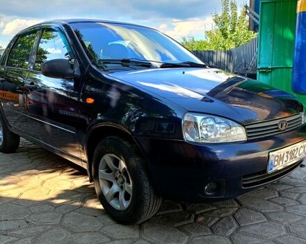 Синій ВАЗ Kalina, об'ємом двигуна 1.6 л та пробігом 200 тис. км за 1750 $, фото 1 на Automoto.ua