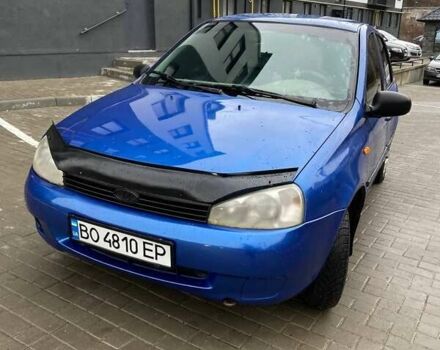 Синий ВАЗ Калина, объемом двигателя 1.6 л и пробегом 130 тыс. км за 2100 $, фото 2 на Automoto.ua