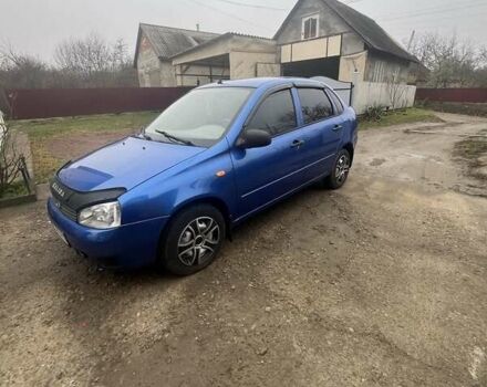 Синий ВАЗ Калина, объемом двигателя 1.6 л и пробегом 219 тыс. км за 2300 $, фото 2 на Automoto.ua