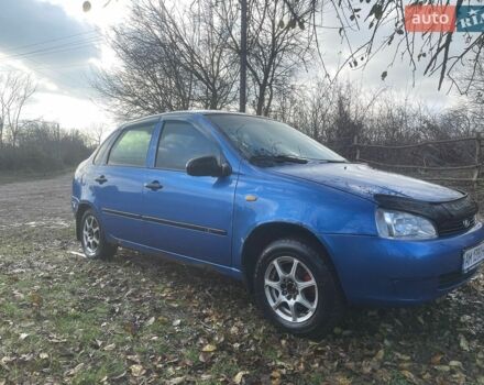 Синий ВАЗ Калина, объемом двигателя 1.6 л и пробегом 205 тыс. км за 1550 $, фото 2 на Automoto.ua