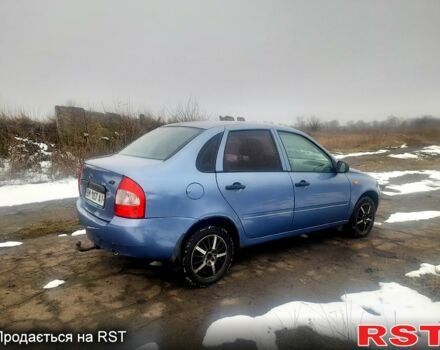 Синий ВАЗ Kalina, объемом двигателя 16 л и пробегом 257 тыс. км за 1600 $, фото 6 на Automoto.ua