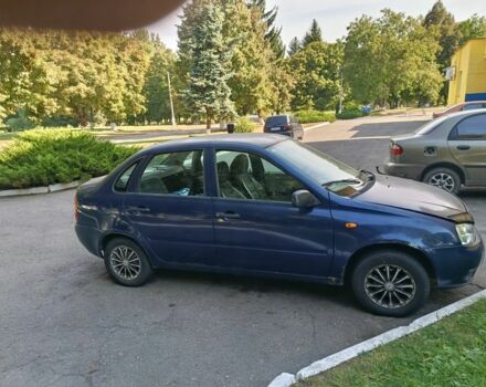 Синий ВАЗ Калина, объемом двигателя 1 л и пробегом 240 тыс. км за 1000 $, фото 4 на Automoto.ua