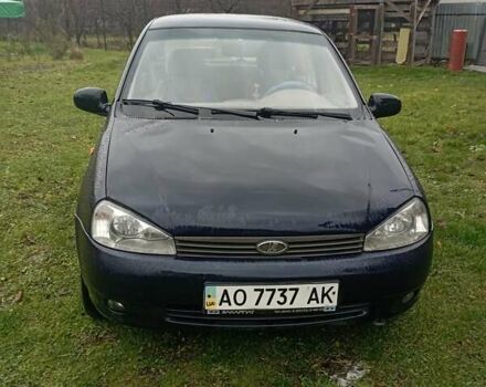 Синий ВАЗ Калина, объемом двигателя 1.6 л и пробегом 140 тыс. км за 1400 $, фото 1 на Automoto.ua