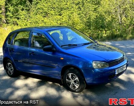 Синий ВАЗ Kalina, объемом двигателя 1.6 л и пробегом 160 тыс. км за 2100 $, фото 1 на Automoto.ua