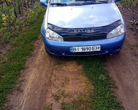 Синій ВАЗ Калина, об'ємом двигуна 1.6 л та пробігом 144 тис. км за 1850 $, фото 2 на Automoto.ua