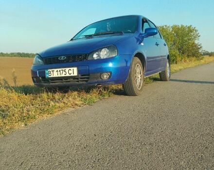 Синий ВАЗ Калина, объемом двигателя 1.6 л и пробегом 243 тыс. км за 1500 $, фото 1 на Automoto.ua