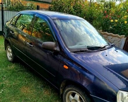 Синий ВАЗ Kalina, объемом двигателя 1.4 л и пробегом 160 тыс. км за 2200 $, фото 1 на Automoto.ua