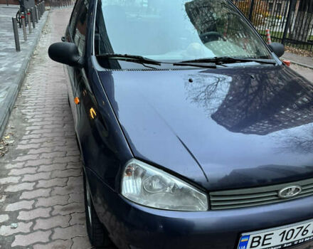 Синий ВАЗ Калина, объемом двигателя 1.39 л и пробегом 116 тыс. км за 2335 $, фото 1 на Automoto.ua