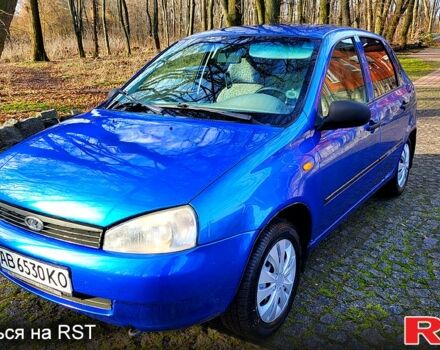 Синий ВАЗ Kalina, объемом двигателя 1.4 л и пробегом 200 тыс. км за 2200 $, фото 2 на Automoto.ua