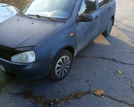 Синий ВАЗ Калина, объемом двигателя 1.6 л и пробегом 175 тыс. км за 1600 $, фото 4 на Automoto.ua