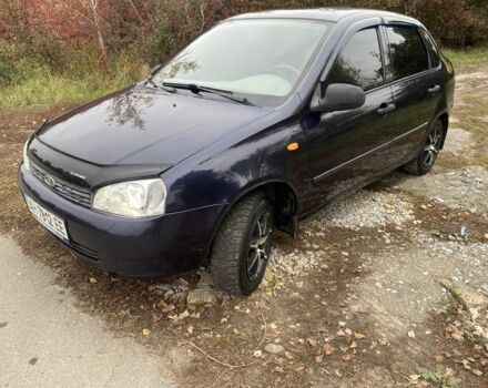 Синий ВАЗ Калина, объемом двигателя 1.4 л и пробегом 116 тыс. км за 1800 $, фото 1 на Automoto.ua