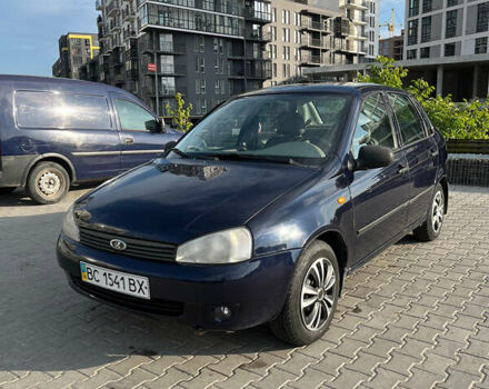 Синій ВАЗ Калина, об'ємом двигуна 1.6 л та пробігом 111 тис. км за 1999 $, фото 1 на Automoto.ua