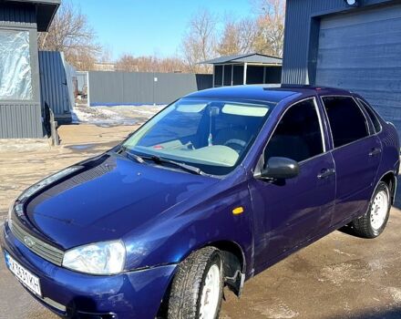 Синій ВАЗ Kalina, об'ємом двигуна 1.4 л та пробігом 124 тис. км за 2410 $, фото 4 на Automoto.ua