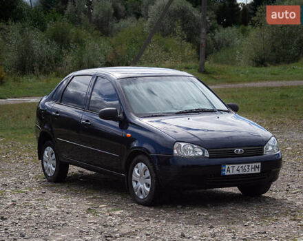 Синий ВАЗ Калина, объемом двигателя 1.6 л и пробегом 60 тыс. км за 2300 $, фото 6 на Automoto.ua
