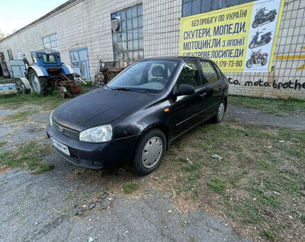 Синий ВАЗ Калина, объемом двигателя 1.6 л и пробегом 180 тыс. км за 1650 $, фото 7 на Automoto.ua