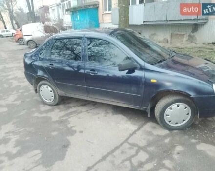 Синий ВАЗ Калина, объемом двигателя 1.4 л и пробегом 180 тыс. км за 2400 $, фото 1 на Automoto.ua