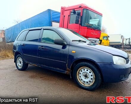 Синий ВАЗ Kalina, объемом двигателя 1.6 л и пробегом 300 тыс. км за 1300 $, фото 6 на Automoto.ua