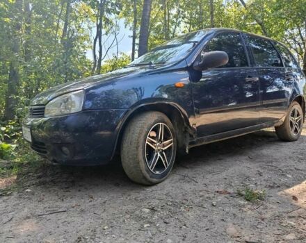 Синий ВАЗ Калина, объемом двигателя 1.6 л и пробегом 184 тыс. км за 1569 $, фото 2 на Automoto.ua