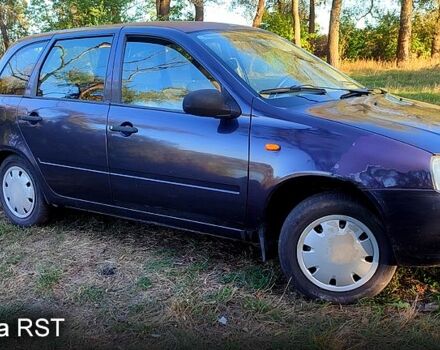 Синий ВАЗ Kalina, объемом двигателя 1.6 л и пробегом 115 тыс. км за 2100 $, фото 3 на Automoto.ua